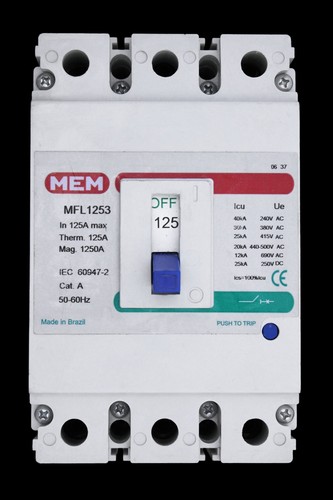 Mem 125 mccb triple pole - mem,