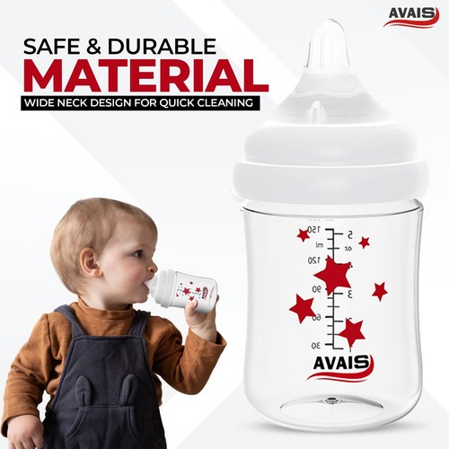 Baby feeding bottle - feeding, new