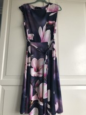 Ladies M&Co Floral Dress Size