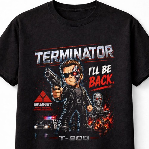 Terminator 800 ill back - terminator,