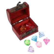 Pirate Treasure Chest With 10