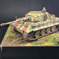 1:35 Built German Tiger Heavy Tank 1st SS Panzer Div Normandy campaign June 44