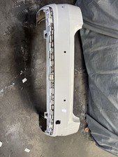 SKODA OCTAVIA VRS REAR BUMPER W/PARKING SENSORS (2013-2018) WHITE