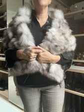 Real  Fox Fur Stole , Scarf , Wrap 