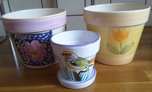 Hand painted ceramic - 3, house