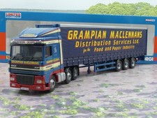Corgi CC13233 DAF XF Curtainside – Grampian MacLennans - 1:50 scale mint boxed