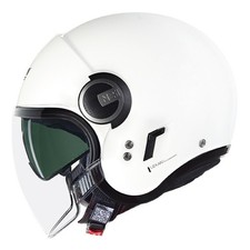 Nolan N21 Visor 06 Classico 305 White Commuter Scooter Motorcycle Jet Helmet