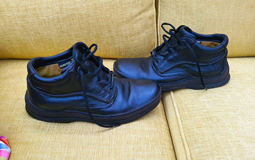 Clarks men gore - men's, black