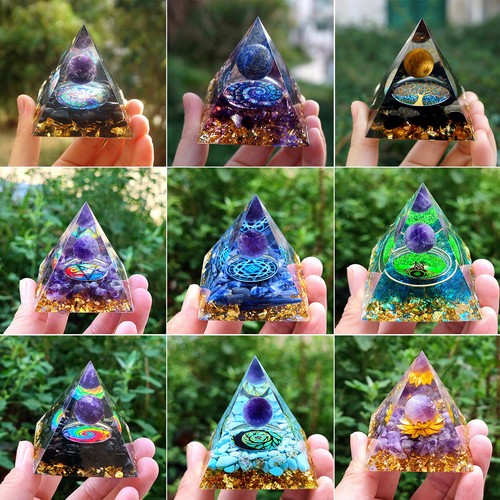 Natural crystal stone orgone - crystal,