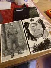 WW2 Soldier Framed Photo Named