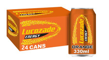 Lucozade Energy Drink Orange 24x330ml