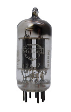 Mullard British Made ECC82 12AU7 Long Plate Square Getter Valve K61 B7K (V30) #2