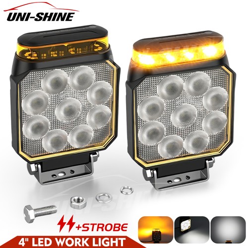 Amber 4inch led - 4inch,