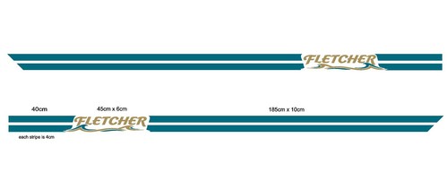9ft custom design fletcher - 9ft,
