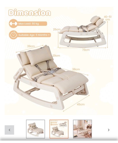 Costway kids rocking chair - rocking,