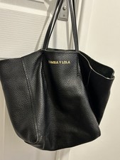 Bimba Y Lola Large Leather Tote Bag