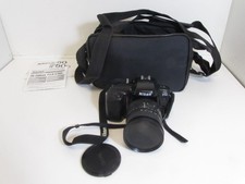 Nikon F50 SLR Film Camera + Sigma 28-200MM f3.8-5.6UC Lens Manuals & Bag Working