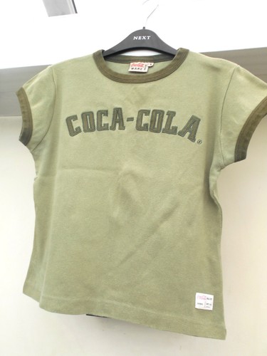 Vintage green coca cola cotton - vintage,