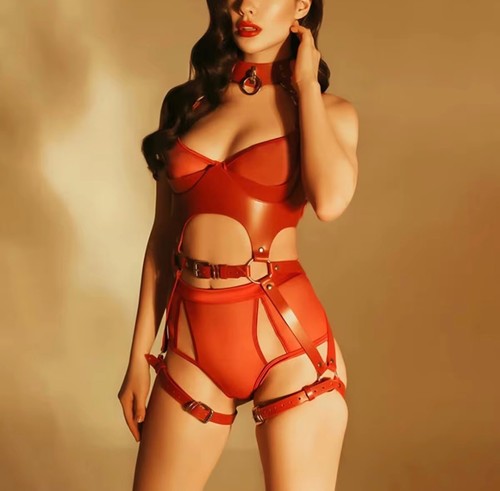 Sexy body harness women - body,