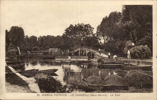 Marais poitevin le vanneau - marais,