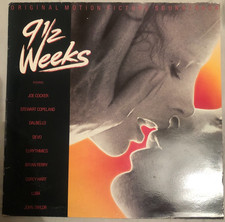9 1/2 WEEKS ORIGINAL MOTION PICTURE SOUNDTRACK  1986 CAPITOL VINYL LP
