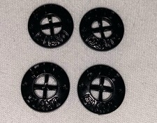 Gloss Buttons 4x14mm Stone