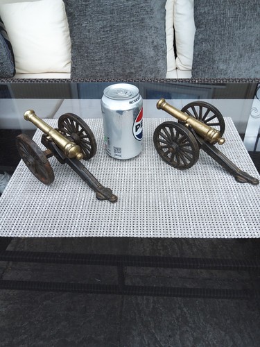 Pair vintage cannons - of,