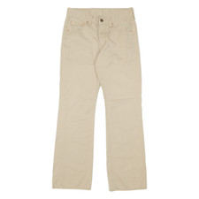 LEVI'S 536 Womens Trousers Beige Regular Bootcut W28 L28