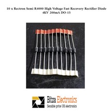 10x Rectron R4000 4KV 200mA