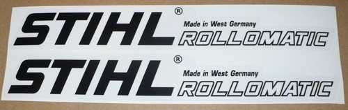Stihl rollomatic decal for - stihl,