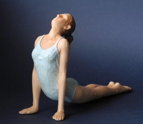 Yoga cobra pose figurine - yoga,