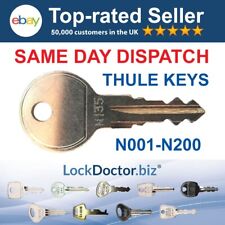 Thule Steel Halfords Roof Box and Roof Rack Replacement Keys to Code (N001-N200)