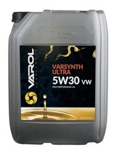 Varsynth Ultra 5w30 VW - 20L - Fully Synthetic - Low Saps - VAG - 504 - 507
