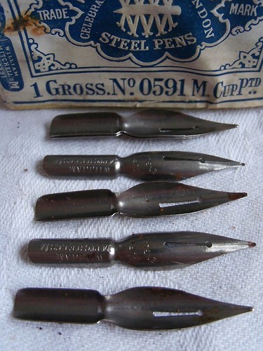 Pen nib five william - pen, 5