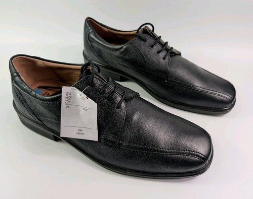 Padders black leather lace - leather, up