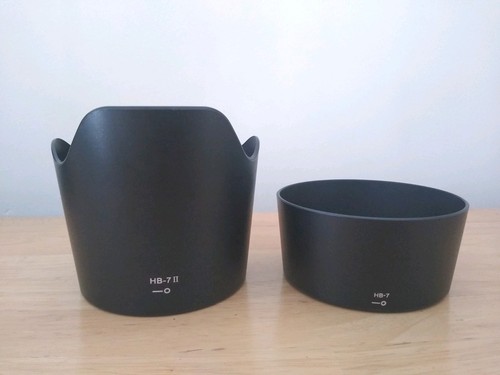 7 ii lens hoods for - &,