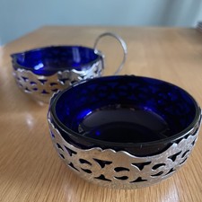 Vintage Sugar Bowl & Milk Jug