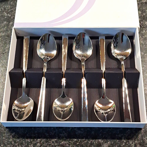 Dartington capri 6pc teaspoon - capri,