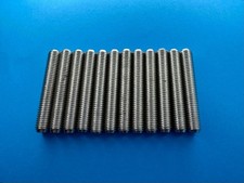 12 x BMW M50 M52 M54 M7 X 1.0 Exhaust Manifold Threaded Studs / Rod / 42 mm Long