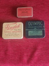 Vintage First Aid Tins