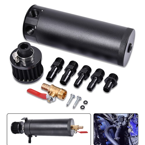 Universal oil catch can kit - universal,