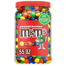 M&Ms Peanut Butter Candy 55 oz