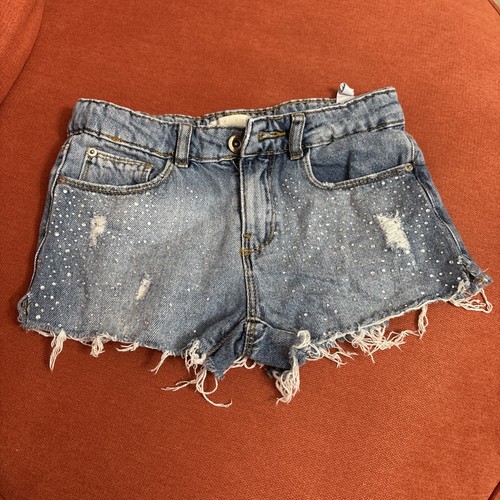Zara girls denim shorts - shorts, –