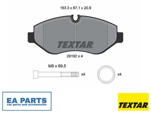 Brake pad set disc - brake,