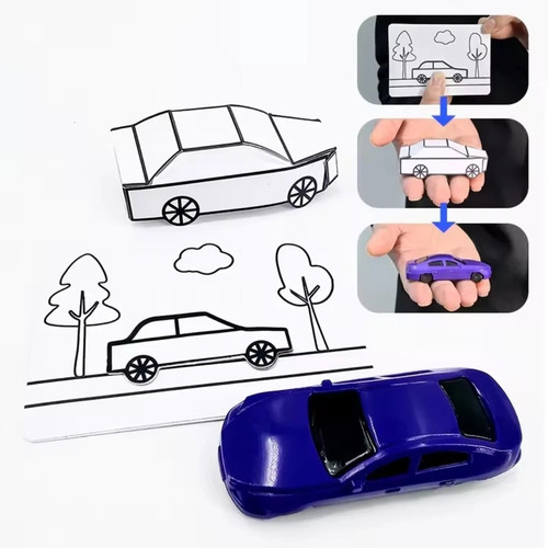 Vanishing appearing car - &,