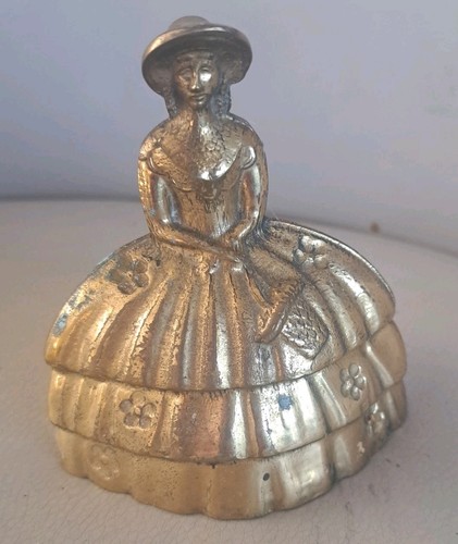 Vintage small brass crinoline - brass,
