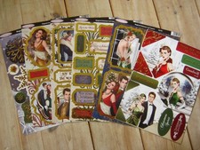 Magical Christmas Craft Toppers & Sentiments - 1920s Deco by Debbi Moore Designs