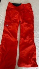 The North Face Women’s Ski Pants Salopettes Never Worn Fire Engine Red Size L