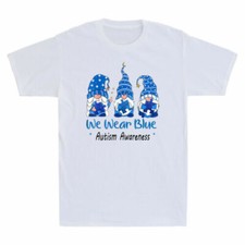 Three Gnomes Holding Blue
