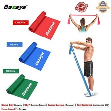 TheraBand Yoga Exercise Strengthen Muscle Pilates Resistance Physio Elastic Band